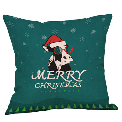 

Tailored Christmas Throw Pillow Cover Pillowcases Decorative Sofa Cushion Cover