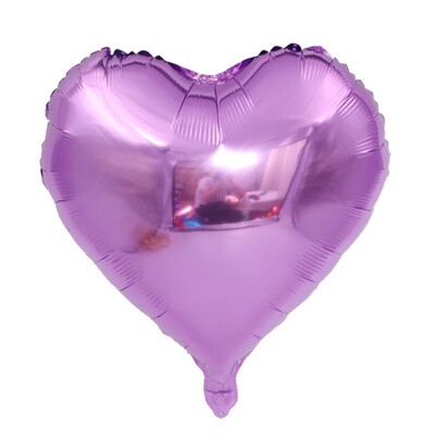 

18 Inch 50pcsset Heart-shaped Aluminum Foil Balloon Wedding Room Party Decoration Love Aluminum Film Balloon