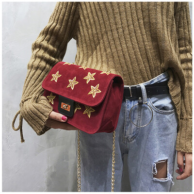 

Tailored Womens Fashion Leather Star Printing Handbag Crossbody Shoulder Bags RD