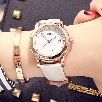 

Lettering couple watch Korean version of the trend of students heart-shaped waterproof for men&women