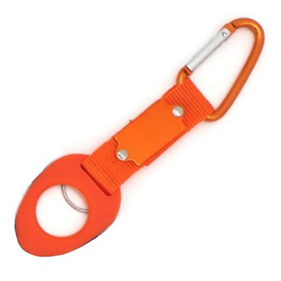 

SiliconeWater Bottle Flask Hanging Buckle Chain Hook Holder Lock Clip Camping