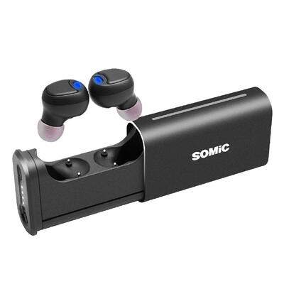 

SOMIC W20 Wireless Bluetooth 50 IPX5 Waterproof Earphone w Charging Box