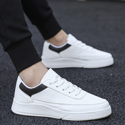

Small white shoes mens shoes plus velvet cotton shoes 2019 summer Korean version of the trend board shoes mens casual white shoes canvas wild