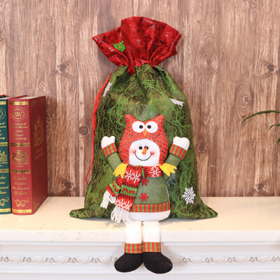 

〖Follure〗Christmas Santa Cute Ornaments Festival Party Xmas Candy Bag Storage Decoration