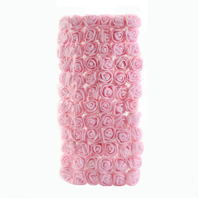 

72Pcs Colorfast Foam Roses Artificial Flower Head Wedding Bride Party Home Decor