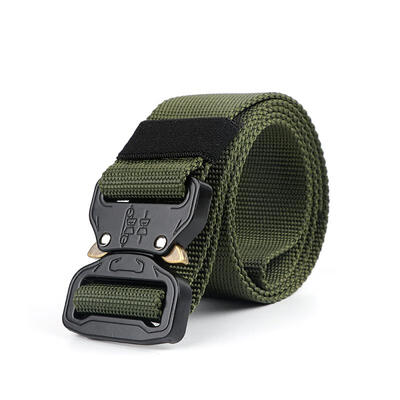 

Mens Big Size Adjustable Tactical Canvas Buckle Belt With Multi-function For Special Technical Troops Training