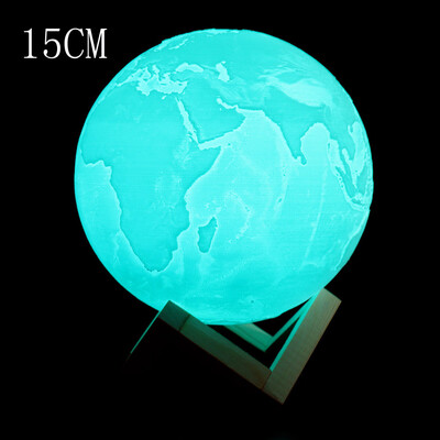 

Gobestart 3D USB Hand Shot Lights Earth Night Light LuminousTable Desk Earth Lamp Gift