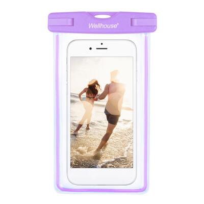 

Waterproof Phone Case Dry Bag Pouch Transparent Touch Screen Cellphone Case for 60" Devices