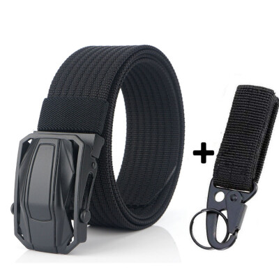 

High Quality Military Equipment Canvas Belt For Men Tactical Designer Jeans Belt Nylon Strap Sports Car Design Buckle Waist Belt