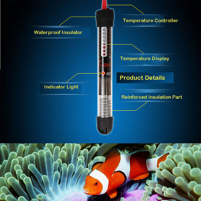 

Siaonvr Submersible Water Vitreous Heater Heating Rod for Aquarium Fish Tank