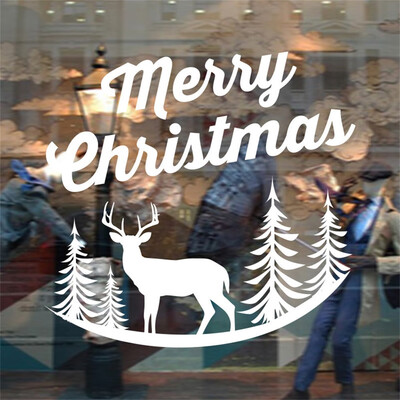 

Tailored Merry Christmas Home Household Room Wall Sticker Mural Decor Decal Removable New