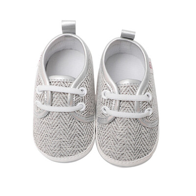 

Toddler Infant Baby Boys Girls Crib Splicing Soft Sole Anti-Slip Shoes Sneakers