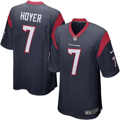 

Youth Football Jersey Houston Texans Brian Hoyer Navy Game Jersey