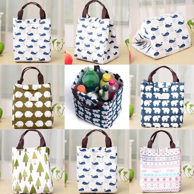 

Portable Insulated Thermal Cooler Lunch Box Carry Tote Storage Bag Case Picnic