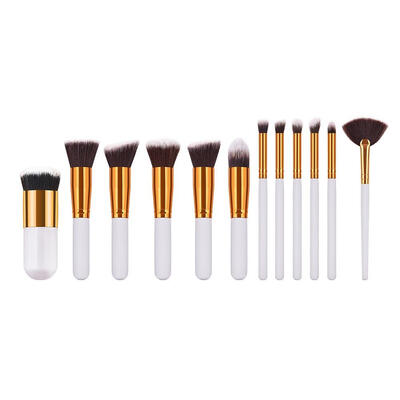 

12pcs Makeup Brush Set Foundation Blush Eyeshadow Cosmetic Make Up Tools