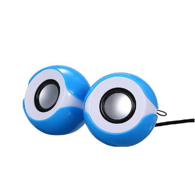

Music Speaker Desktop Speaker Mini Music Speaker with 35mm Jack for LaptopMP3Smartphones Pink