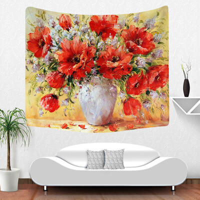 

Toponeto Colorful Print Tapestry Art Room Wall Hanging Tapestry Art Nature Home Decor