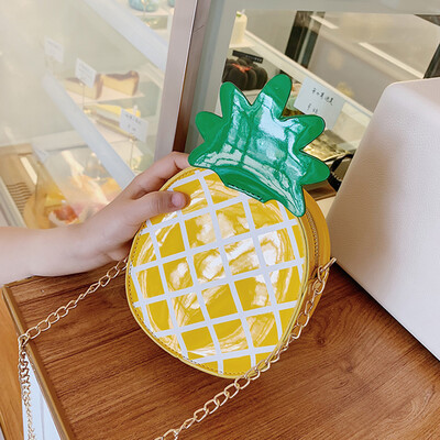 

Tailored Children Cute Wild Fruit Shoulder Messenger Bag Coin Purse Pack For Child