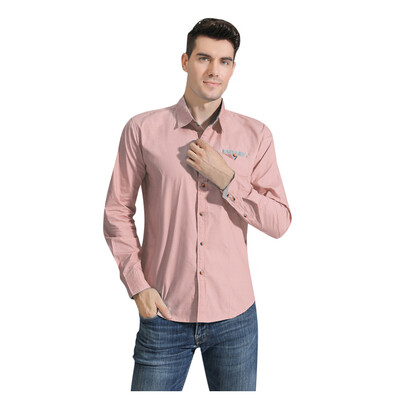 

Toponeto Mens New Style Fashion stamped Long Sleeve Shirt Printed Long-Sleeved Blouse