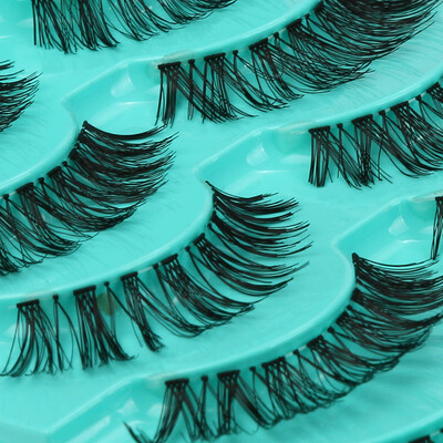 

Gobestart Big sale 5 PairLot Crisscross False Eyelashes Lashes Voluminous Hot Eye Lashes