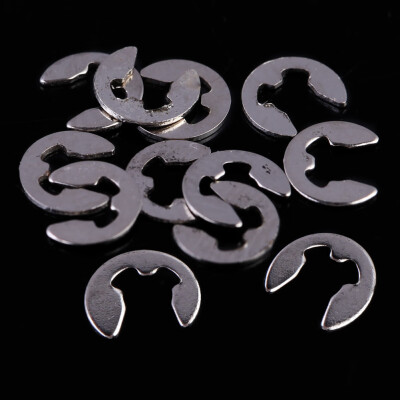 

12 Pcs E-Clip φ25 Spare Parts For HSP 110 RC Model Car Truck Buggy 02037