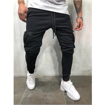 

SUNSIOM Men Sport Pants Long Trousers Tracksuit Fitness Workout Joggers Gym Sweatpants