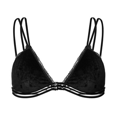 

Toponeto Womens Gold Velvet Sexy Lingerie Babydoll Temptation Underwear