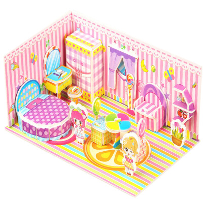 

Siaonvr Pretty Dream HOUSE 3d Puzzle House THE BEST DIY Gift Kids Toy Games