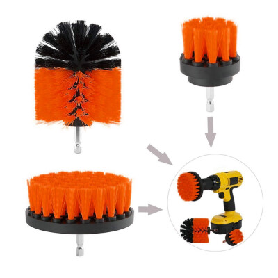 

〖Follure〗Electric Drill Cleaning Brush Grout Power Scrubber Cleaning Brush Cleaner Tool