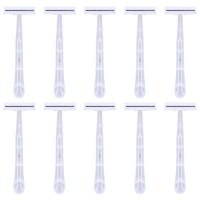 

Men Twin Blades Manual Razor Travel Portable Hotel Disposable Appliances