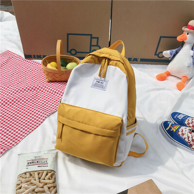 

Korean version of the schoolbag female Harajuku Ulzzang college students backpack high school campus antique feeling junior high s