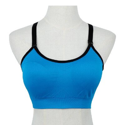 

New Women Sports Bra Wireless Push Up Padding Fitness Stretch Breathable Yogo Gym Crop Top Underwear Vest