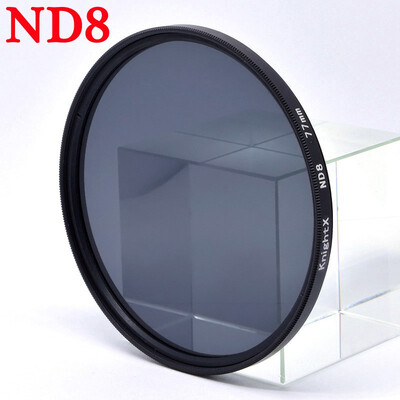 

KnightX ND2 ND4 ND8 Neutral Density Camera Lens Filter For Canon eos Sony Nikon photo 400d 49mm 52mm 55mm 58mm 62mm 67mm 72mm 77mm