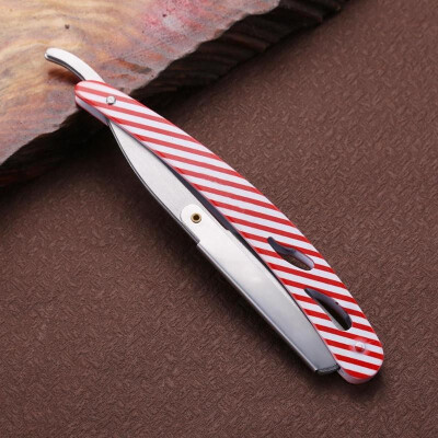 

Stainless Steel Folding Handle Razor Blades Holder Barber Hair Shaving Tool