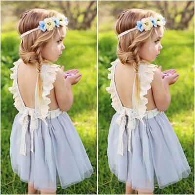 

Flower Girl Princess Sequins Dress Toddler Baby Wedding Fancy Party Tutu Dresses