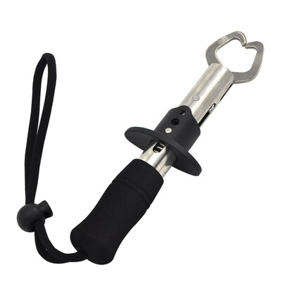 

HONOREAL Strong Stainless Steel One-handed Operation Fish Lip Grip with EVA Handle and Wrist Lanyard