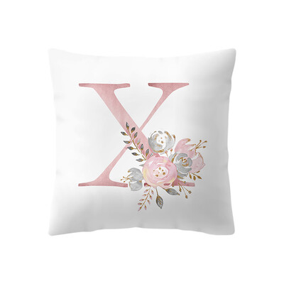 

JPGIF 45x45 cm Kinder Zimmer Dekoration Brief Kissen Englisch Alphabet pillowcases