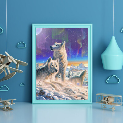 

Toponeto 5D DIY Diamond Painting Embroidery Round Diamond Home Decor Gift