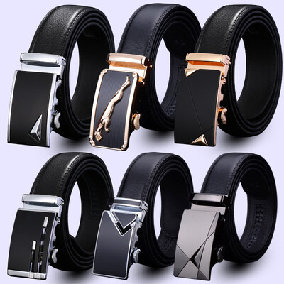 

Belt mens leather casual belt mens automatic buckle belt leather leather business belt manufacturers