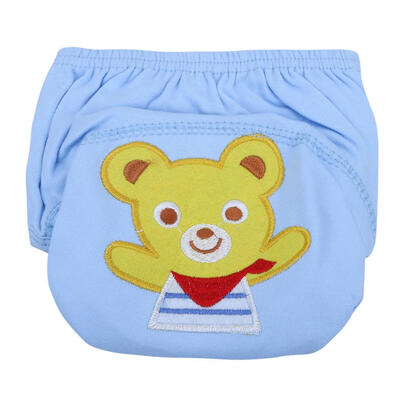 

Baby Training Pants Soft Washable Cotton Diapers Waterproof Cloth Nappies