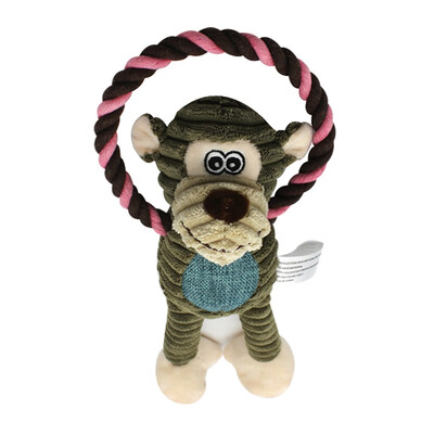 

Cute Dog Toy Pet Soft Toy Polar Dog Toys Shrilling Decompression Tool Pet Squeezer Sound Cats Chew Product 3 Colors