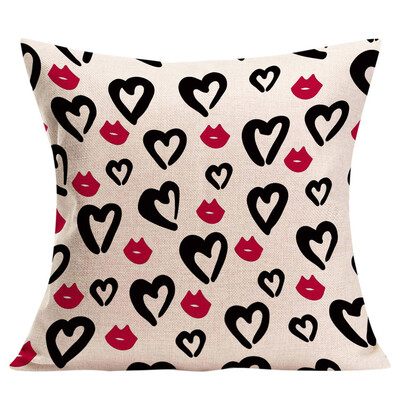 

Siaonvr Valentines Day Fashion Throw Pillow Cases Cafe Sofa Cushion Cover Home Decor C