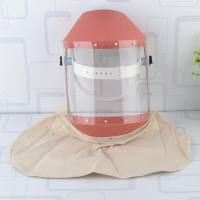 

Flower protection brand insulation head protection mask labor insurance shawl head-mounted insulation organic protection high temp