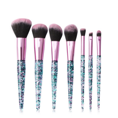 

19pcs Luxury Champagne Gold Makeup Brushes Set Reals Professional Powder Blusher Blender Brush Tools New Hot