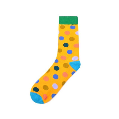 

2019 Autumn And Winter Colorful Cartoon Socks For Men Women Cute Print Hosiery Fashion Korean Adult Socks Harajuku Geometric Pat