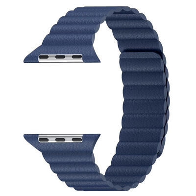 

Magnetic Leather Loop Watch Strap Bracelet Band for iWatch Series 4 44mm