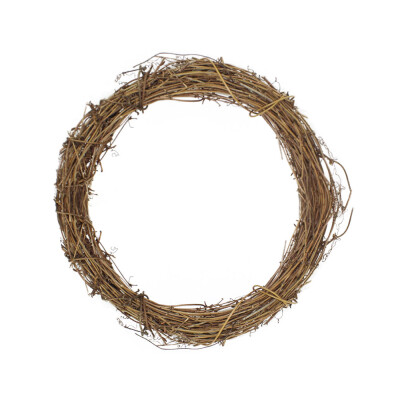 

Tailored Christmas Party Leaf Fall Door Wreath Door Wall Ornament Natural Vine Decor