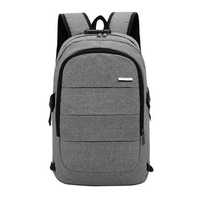 

Men 156 Inch Laptop Backpack USB Charging Shoulder Bag Business Travel Bag