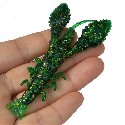 

Saidsome 5pc Soft Worm Shrimp Sea Fishing Bait Fishing Tackle Jig fishing bait fishing lure