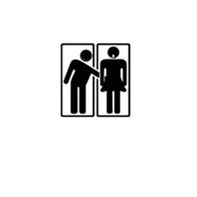 

Men Women Toilet Removable Wall Sticker Tattoo Kids Nursery Baby Room PVC Decals Home Decorative Wallpaper